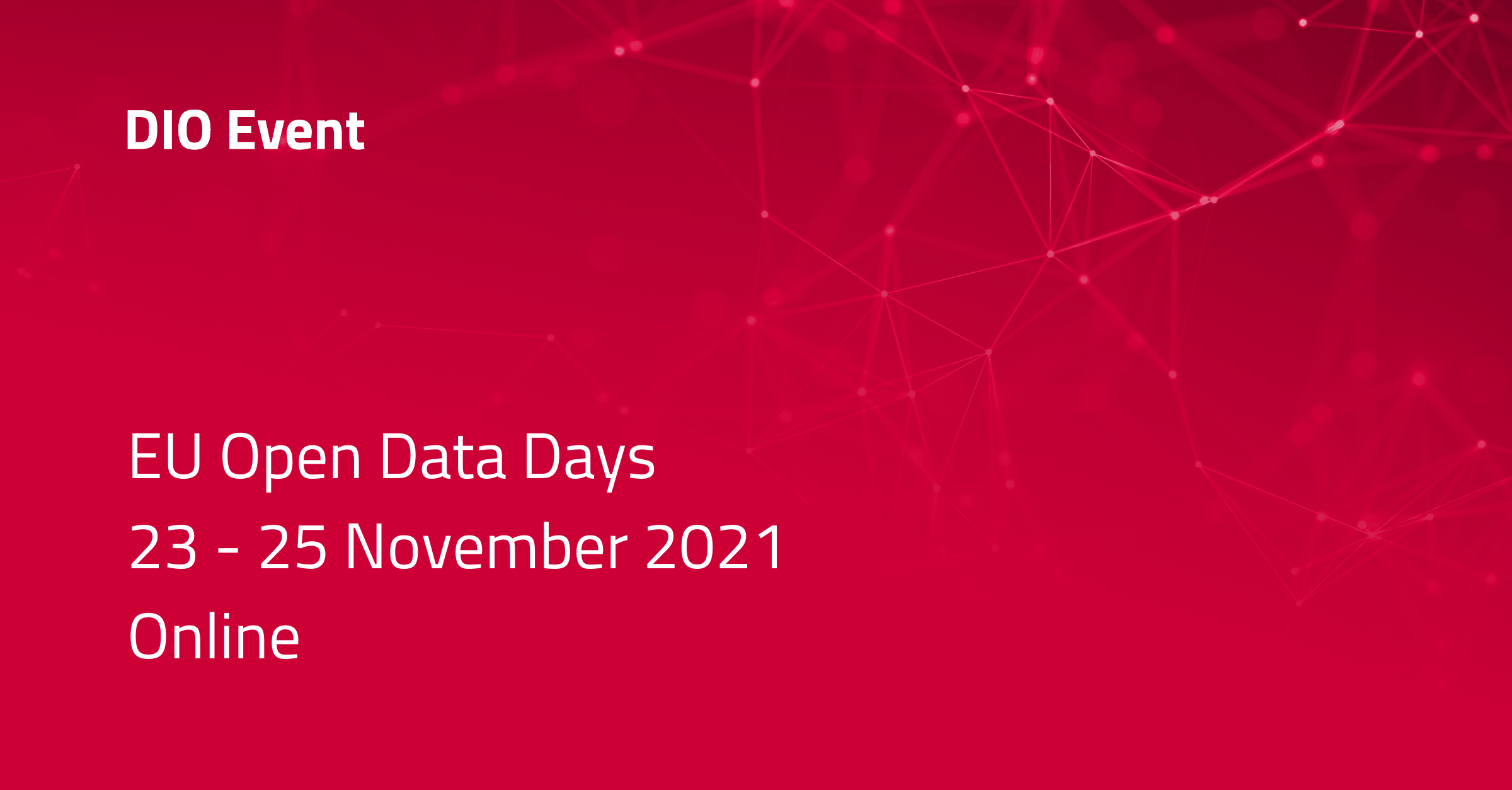Event: EU Open Data Days