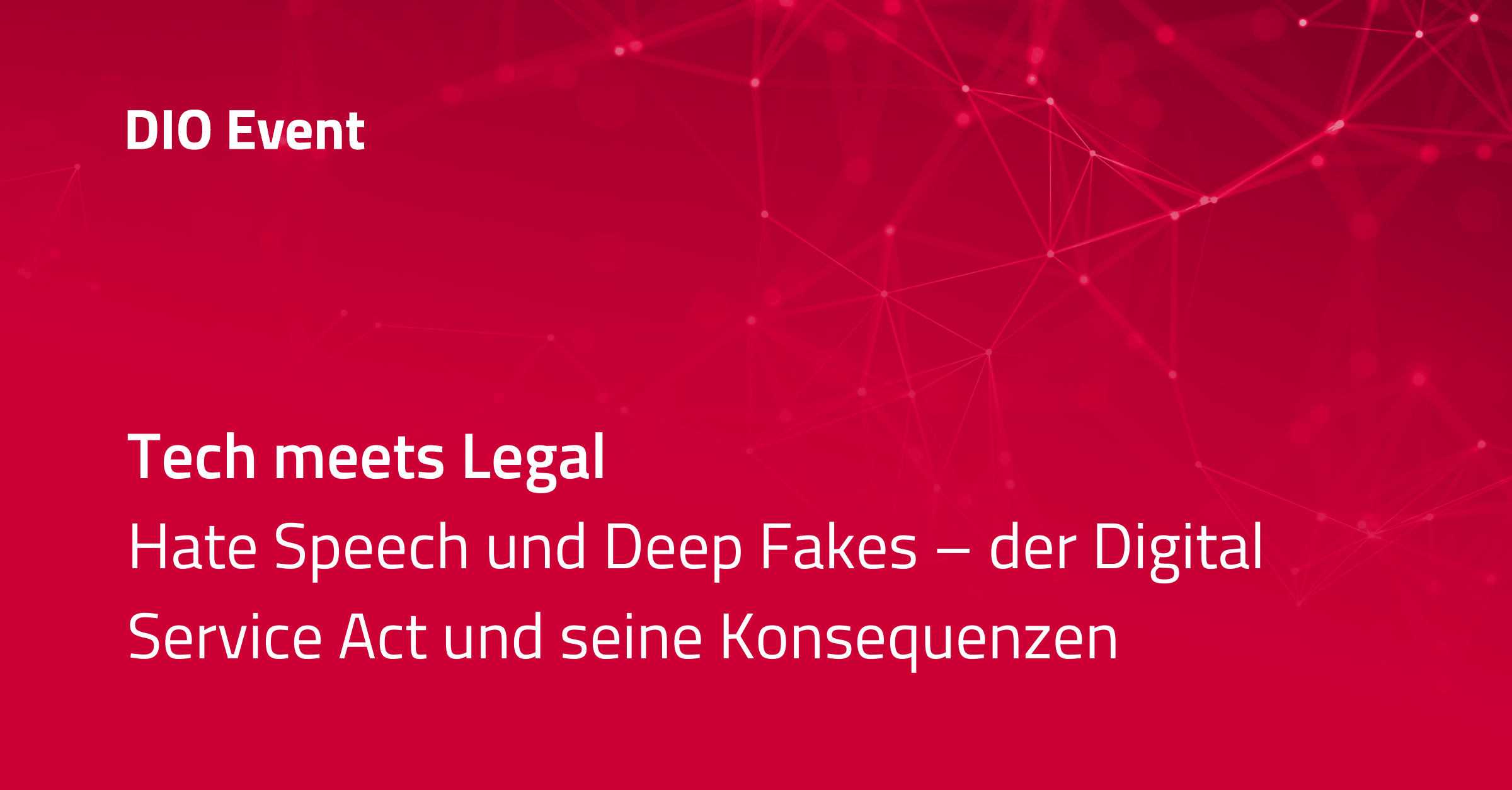 Beitragsbild Tech Meets Legal Event am 24.06.