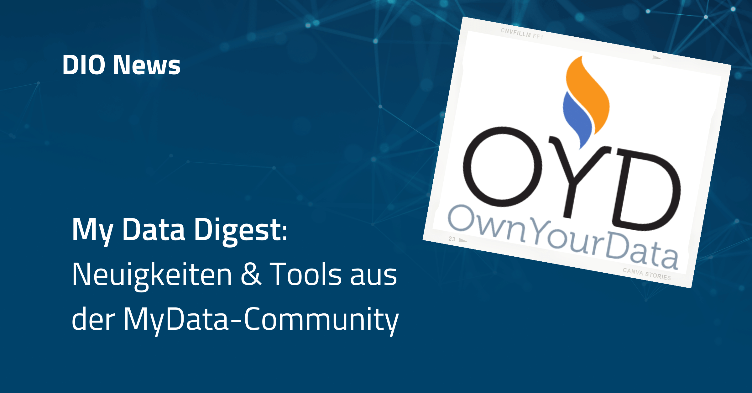 News & Tools aus der MyData-Community