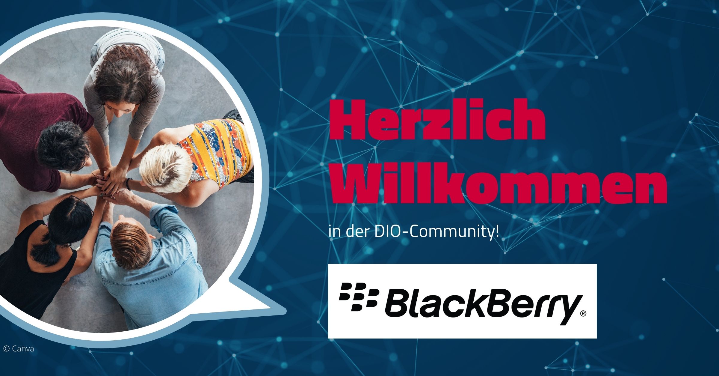 Willkommen im Netzwerk BlackBerry