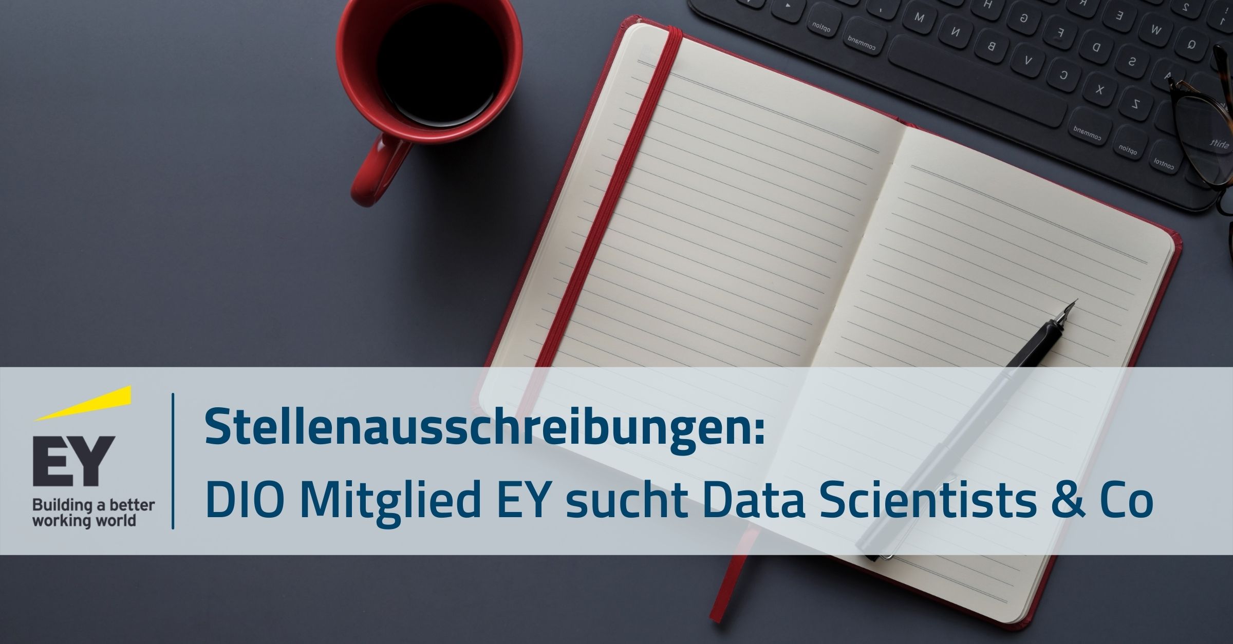 Stellenausschreibungen: DIO Mitglied EY sucht Data Scientists & Co